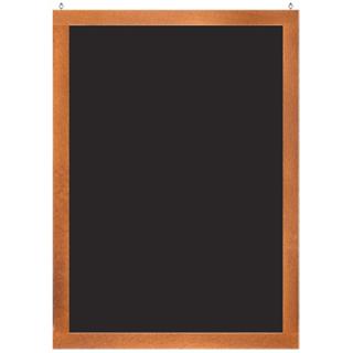 Griffeltavla trä brunbets 70x100cm