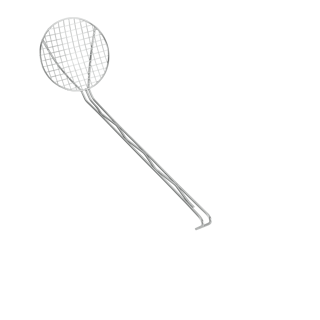 Flottyrslev rostfri grund Ø16cm 52cm