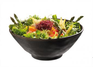 Marone Skål Melamin Svart/Brun Ø19cm H8cm 0,8L