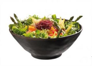 Marone Skål Melamin Svart/Brun Ø21cm H8,5cm 1L