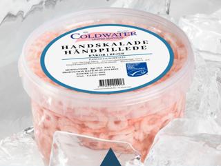 Handskalade Räkor i Lake Medium MSC