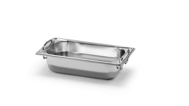 Kantin med handtag  rostfri GN 1/4x65