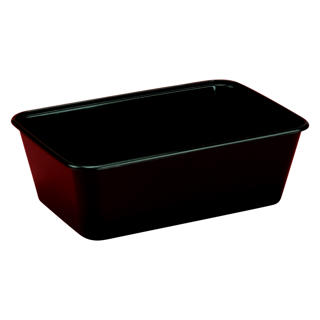 Mikroform PP 750m Svart 175x120x52mm