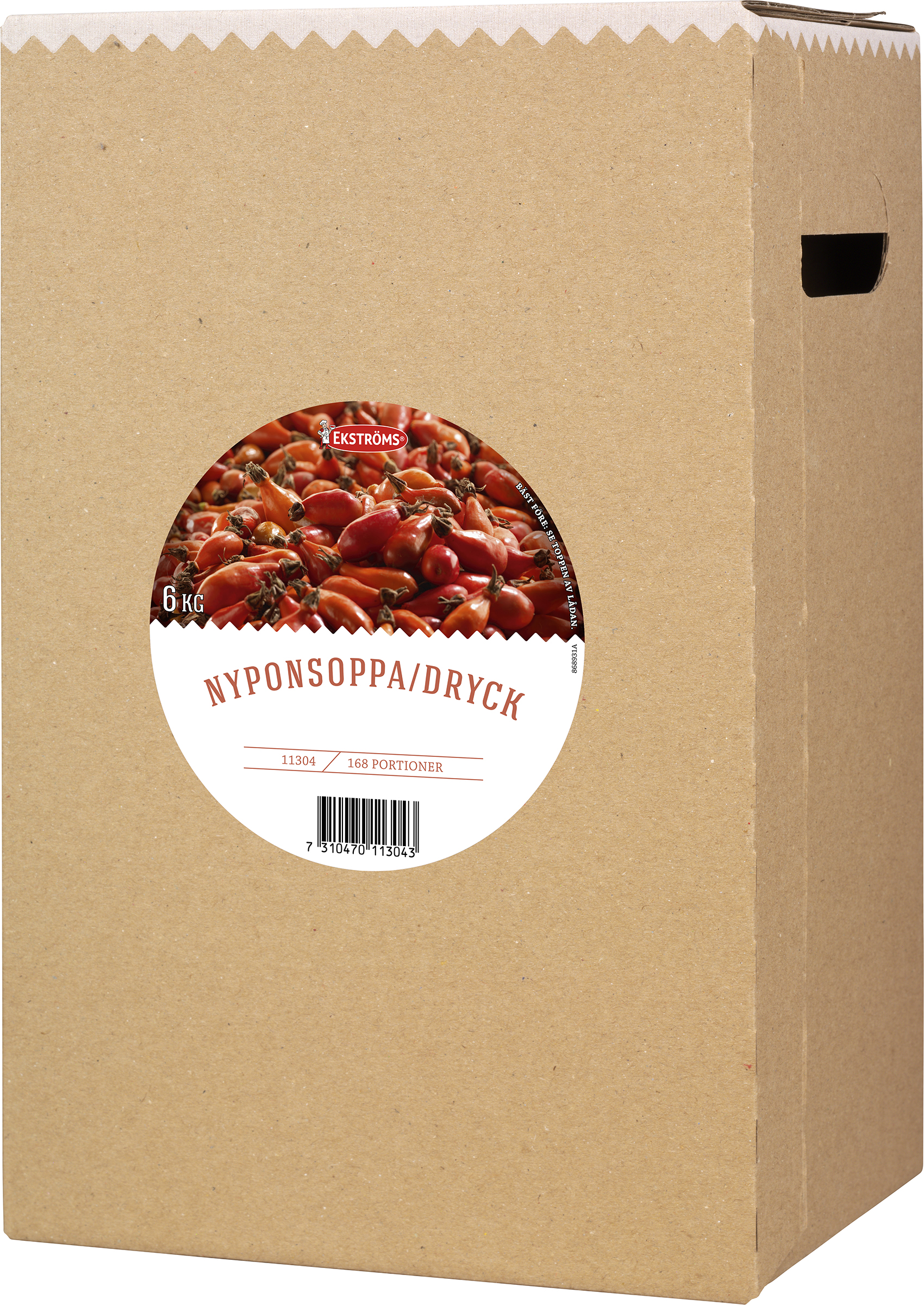 Nyponsoppa Kallrörd 168 portioner