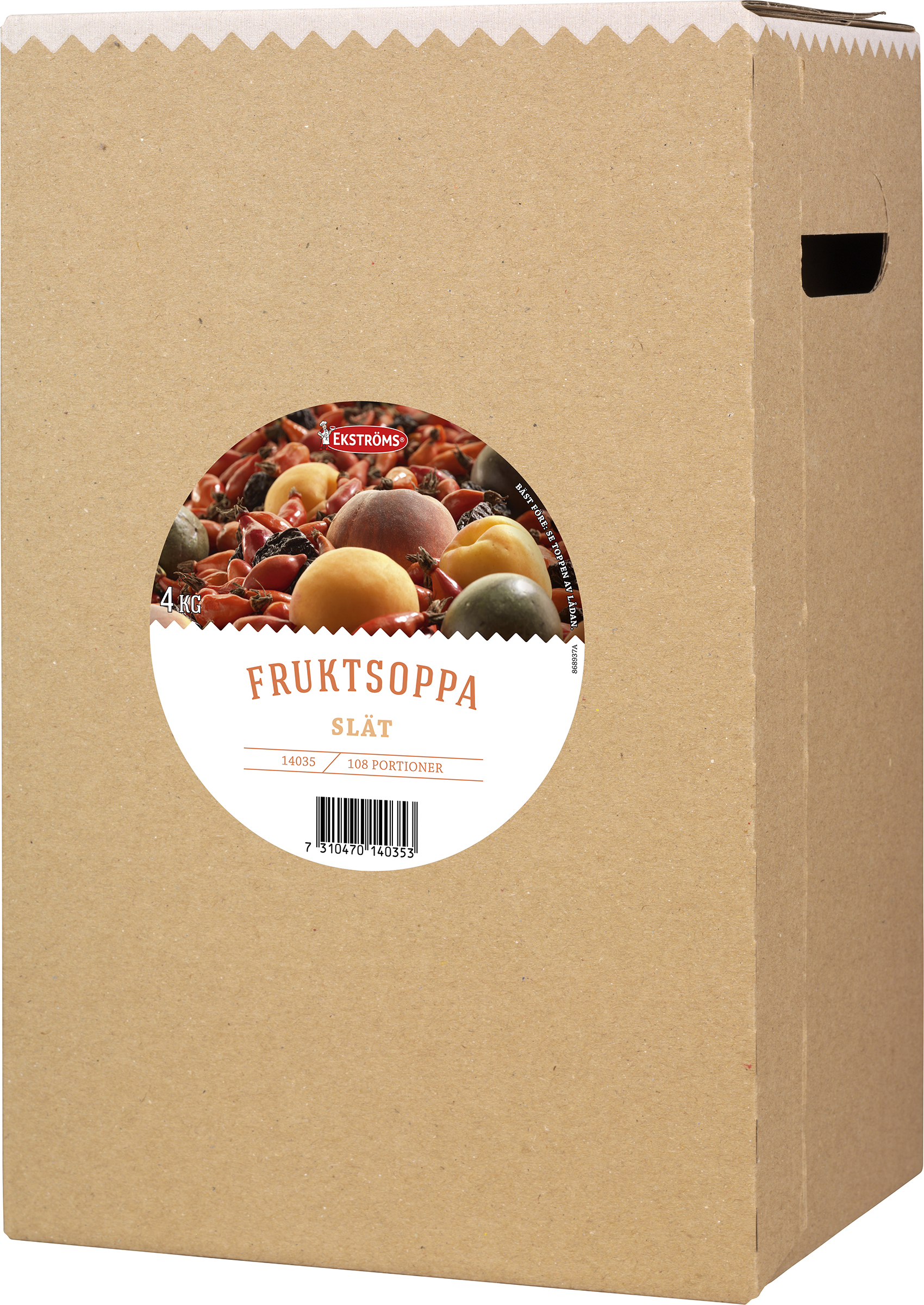 Fruktsoppa Slät Kallrörd 108 portioner