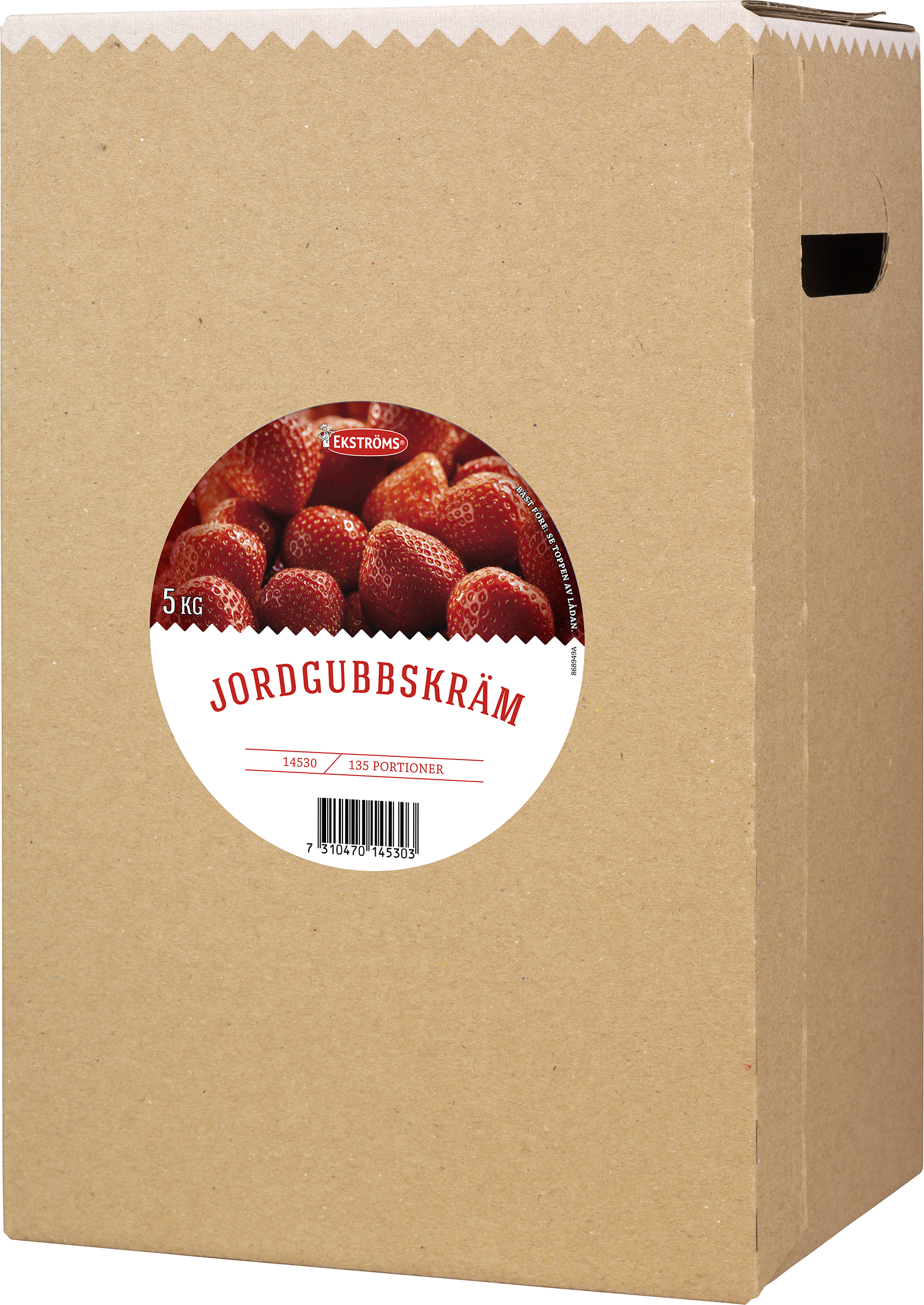 Jordgubbskräm Kallrörd