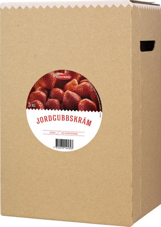 Jordgubbskräm Kallrörd