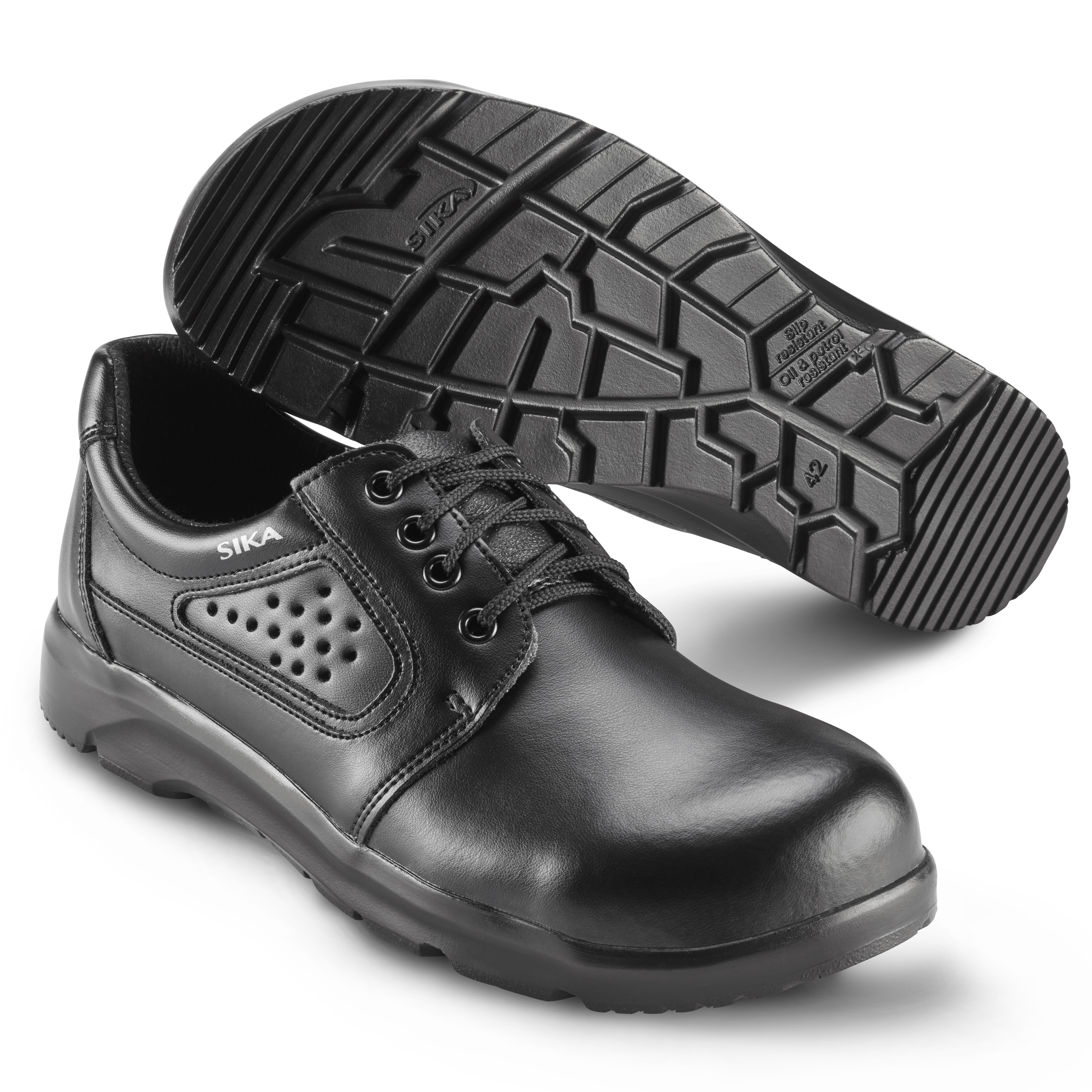 Optimax snörsko med stålhätta strl 39