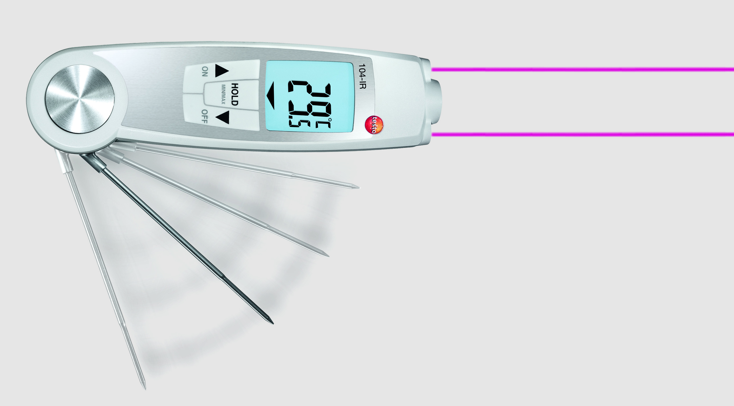 IR kombi-termometer Testo 104