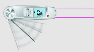 IR kombi-termometer Testo 104