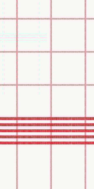 Servett Dunisoft Towel 1/8-vikt 48x48cm Röd