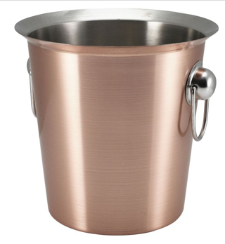 Vinkylare rostfri med kopparplätering Ø20cm
h19,5cm