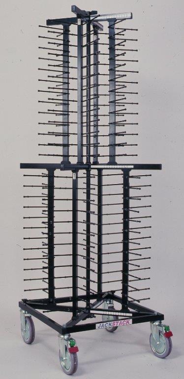 Tallriksställ för 104st tallrikar 60x60x175cm