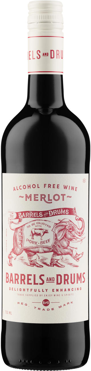 Barrels & Drums Merlot Alkoholfri