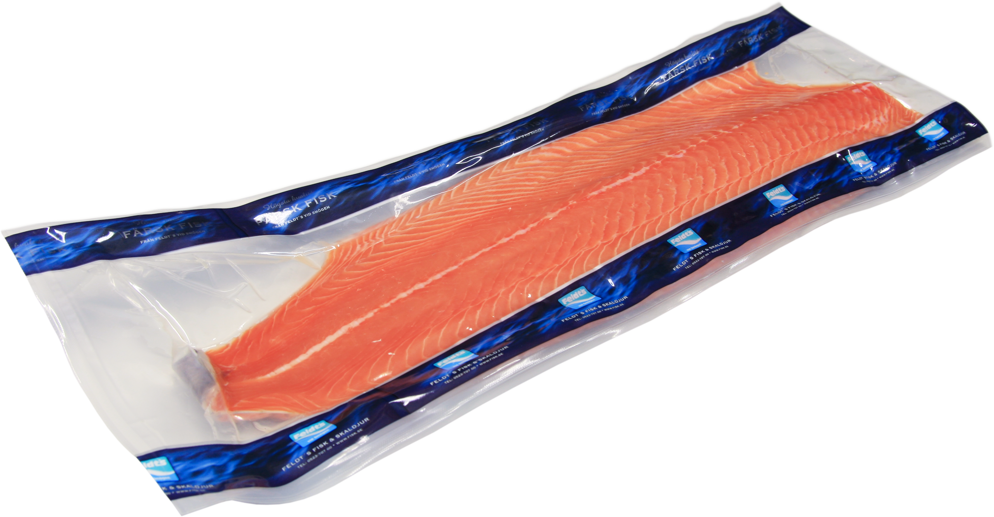 Laxfilé med Skinn C-trim ASC