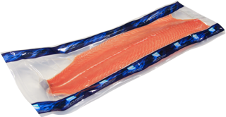 Laxfilé med Skinn C-trim ASC