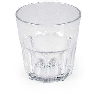 Glas plast tritan 26 cl 82 mm