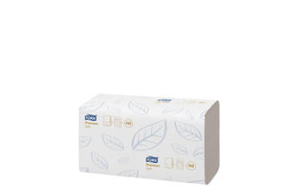 Handduk H2 Multifold Premium mjuk 2-lag 34x21cm
vit