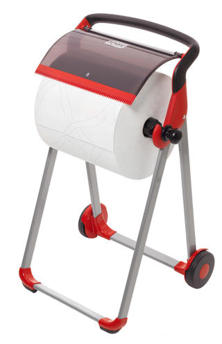 Dispenser W1 Golvställ 100,6x64,6x53cm svart/röd