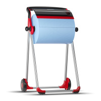 Golvställ W1 röd svart