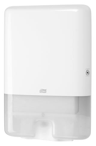 Dispenser H2 handduk TorkXpress Multifold
44,4x30,2x10,2cm vit