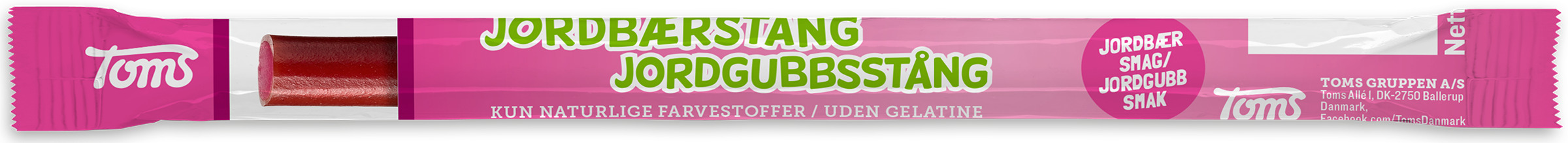 Jordgubbsstång