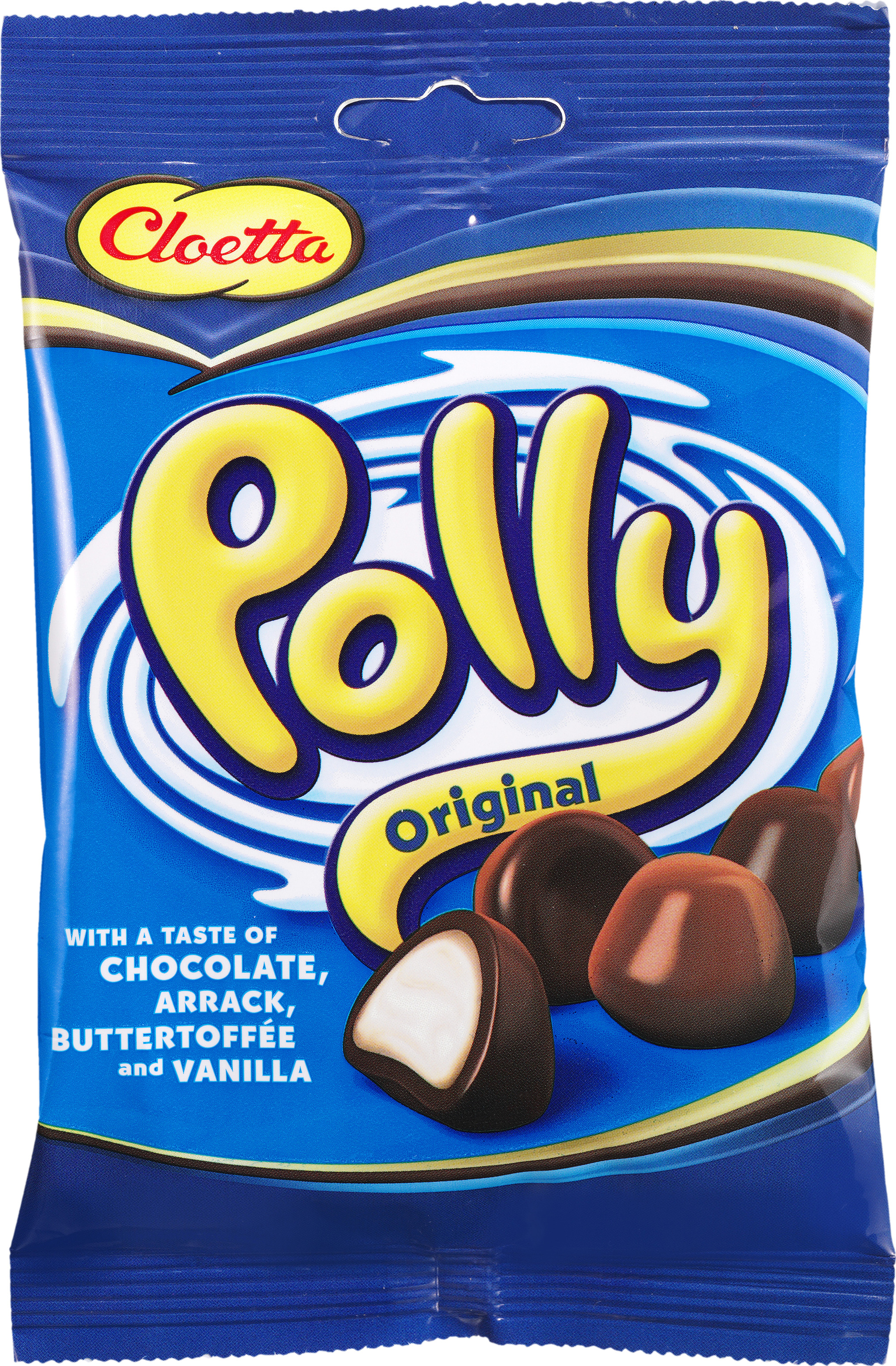 Chokladdragéer Polly Blå