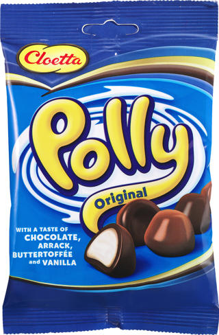 Chokladdragéer Polly Blå