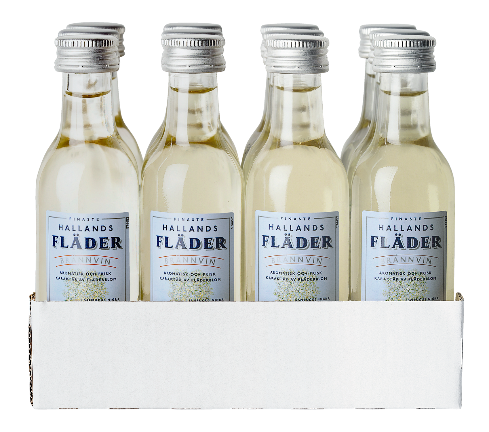 Hallands Fläder 12x5 cl Småflaskor