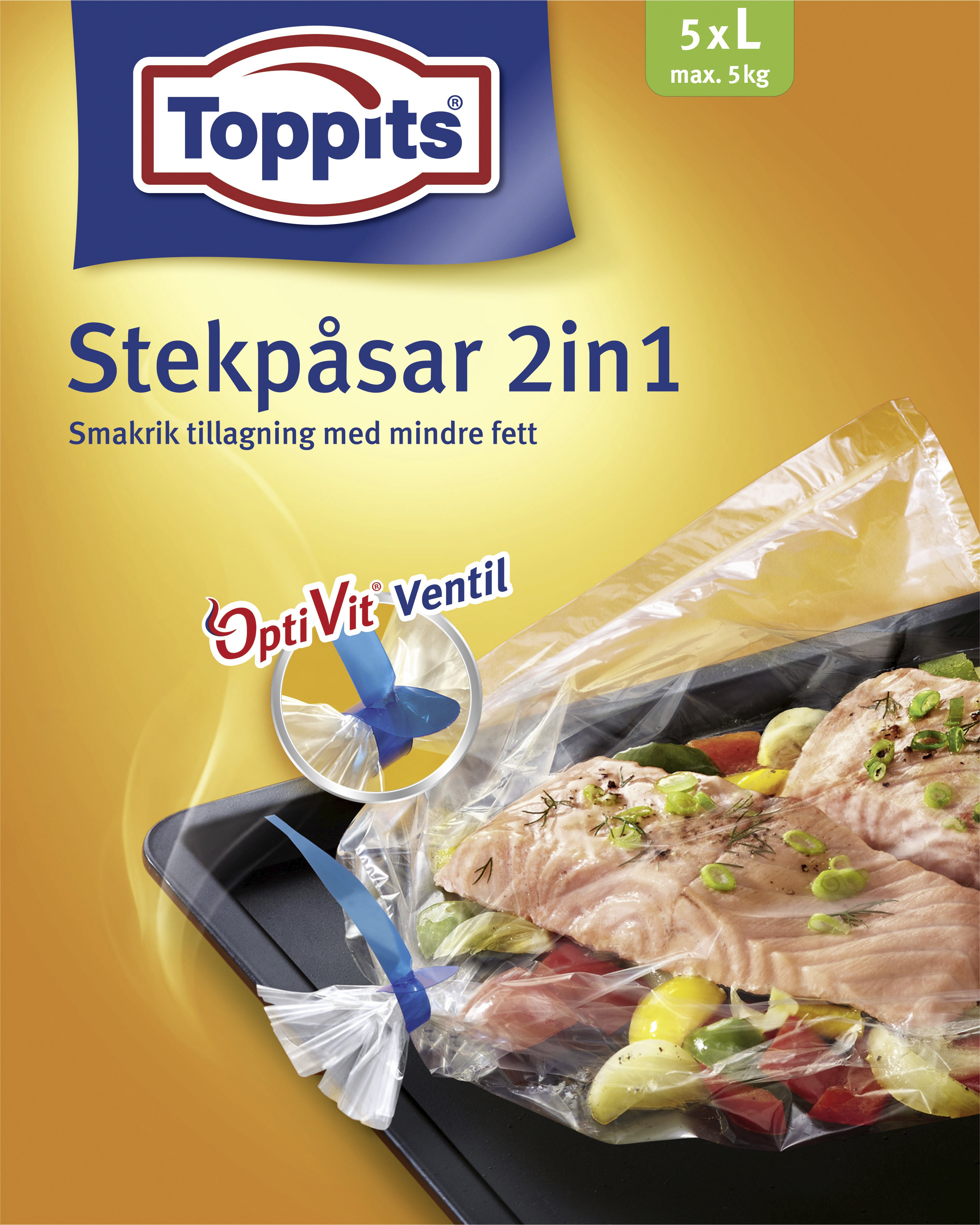 Stekpåsar PA max 5kg