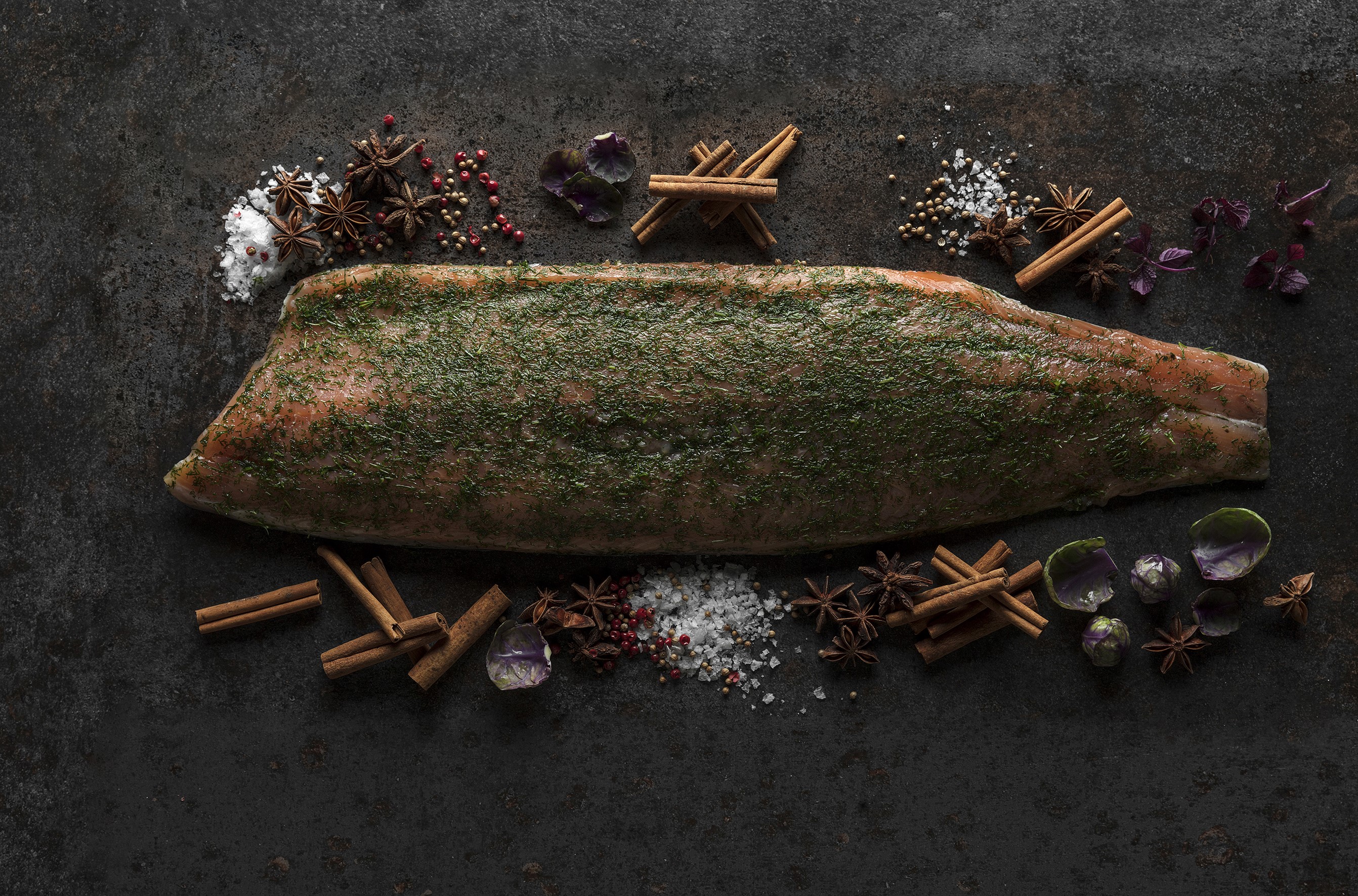 Lax Gravad Skivad 1,5-2,2kg