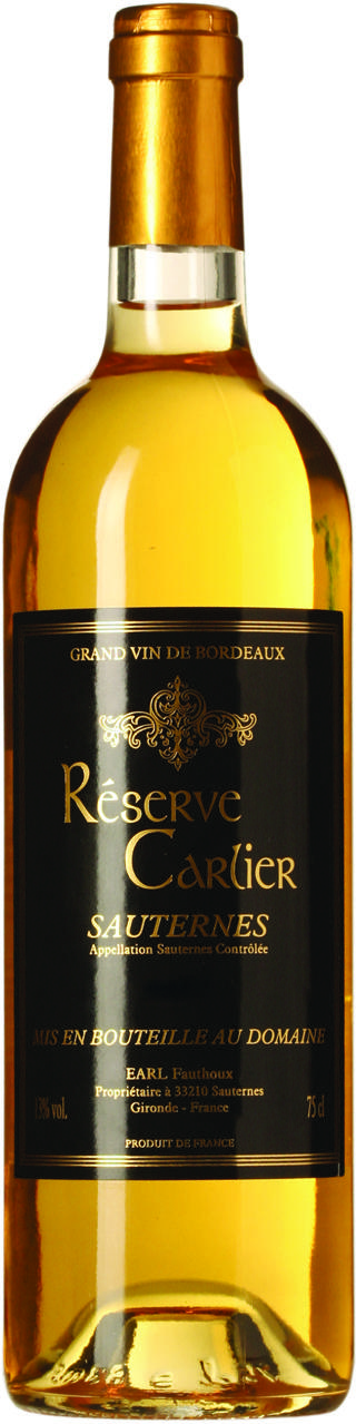 Reserve Carlier Sauternes