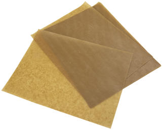 Livsmedelspapper Ark Vaxat Nova Eco 25x33cm Brun