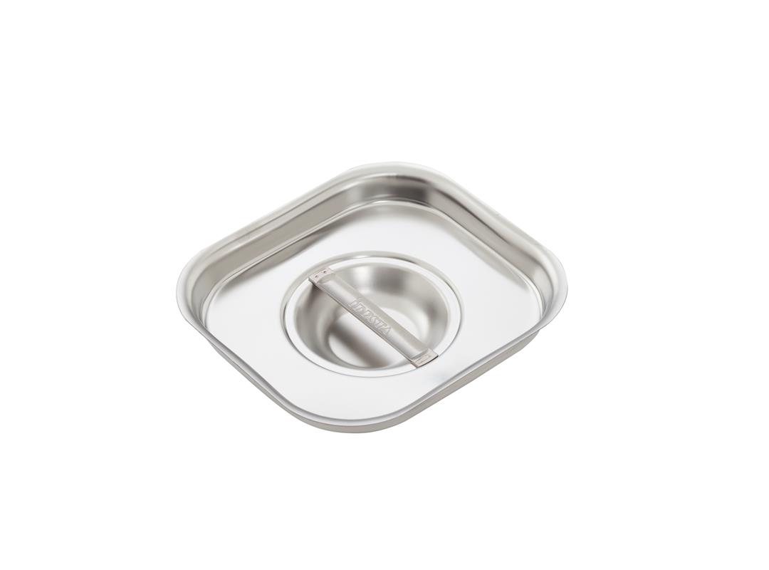 Lock med Handtag Rostfri GN 1/6