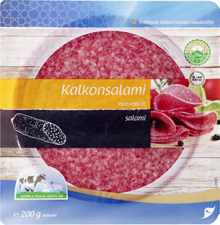 Kalkonsalami Skivad