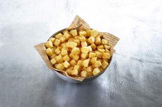 Potatis tärnad förstek