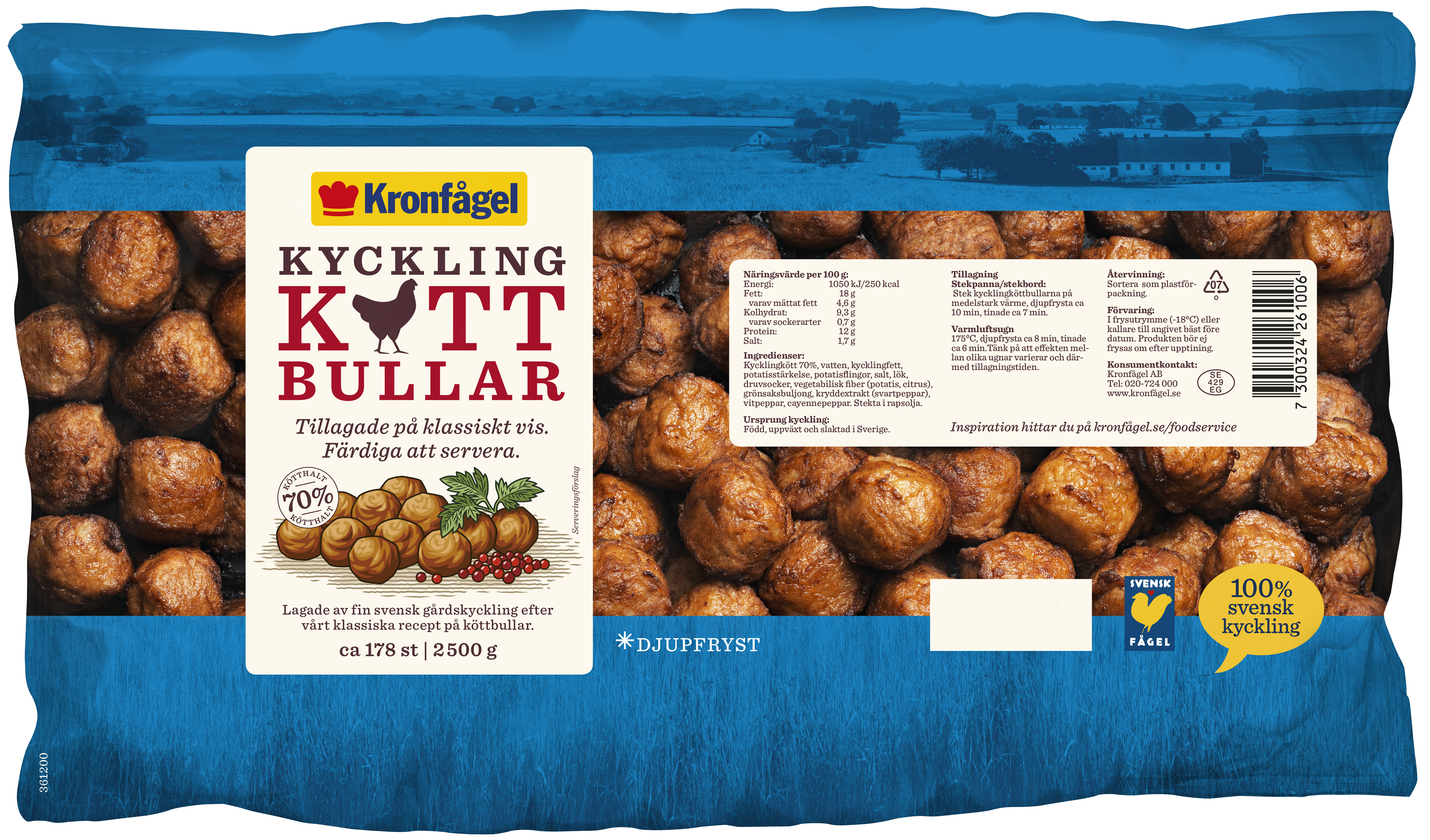Kycklingköttbullar