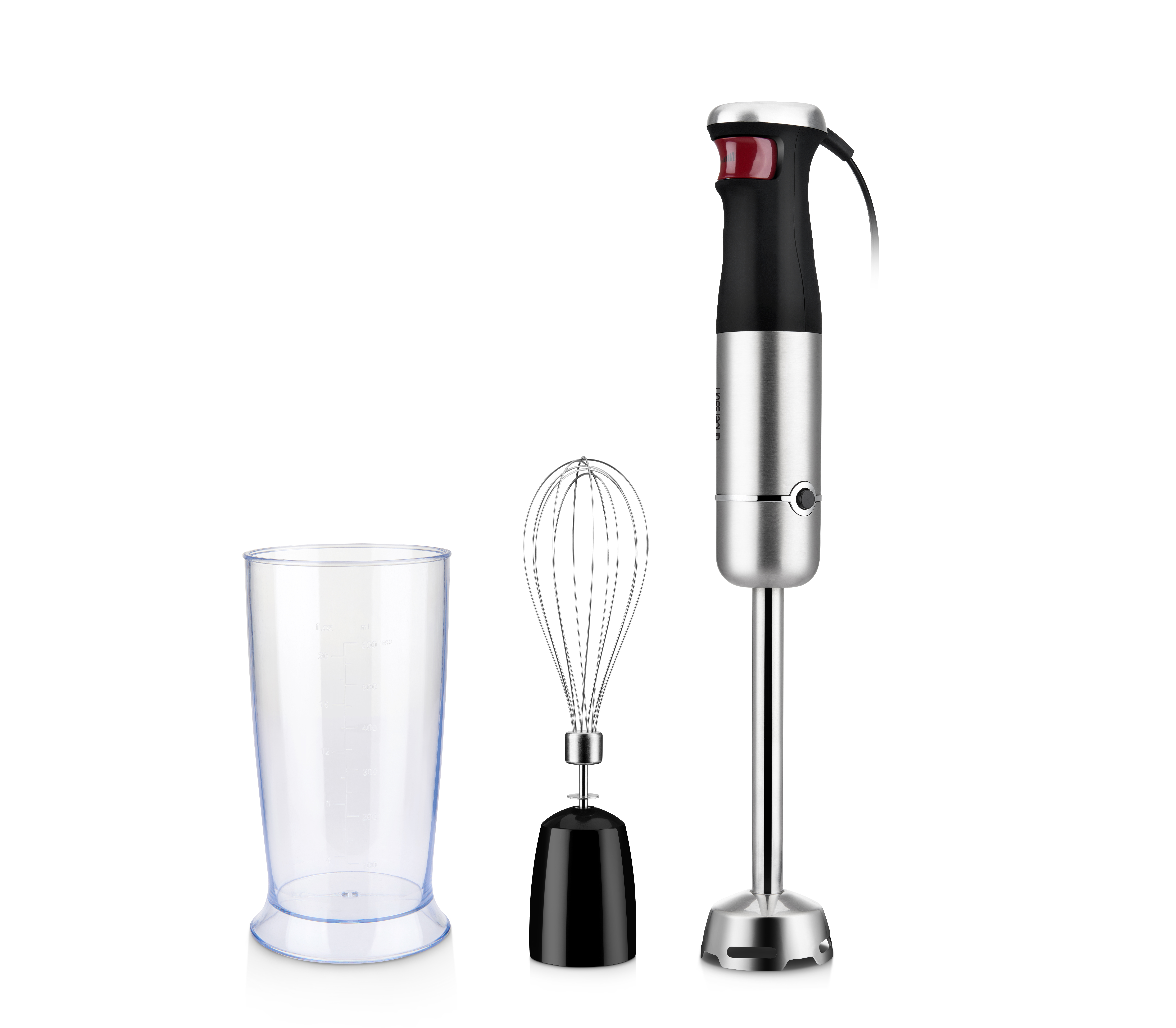 Stavmixer HDB2.2 Rostfri Svart 800W med Tillbehör