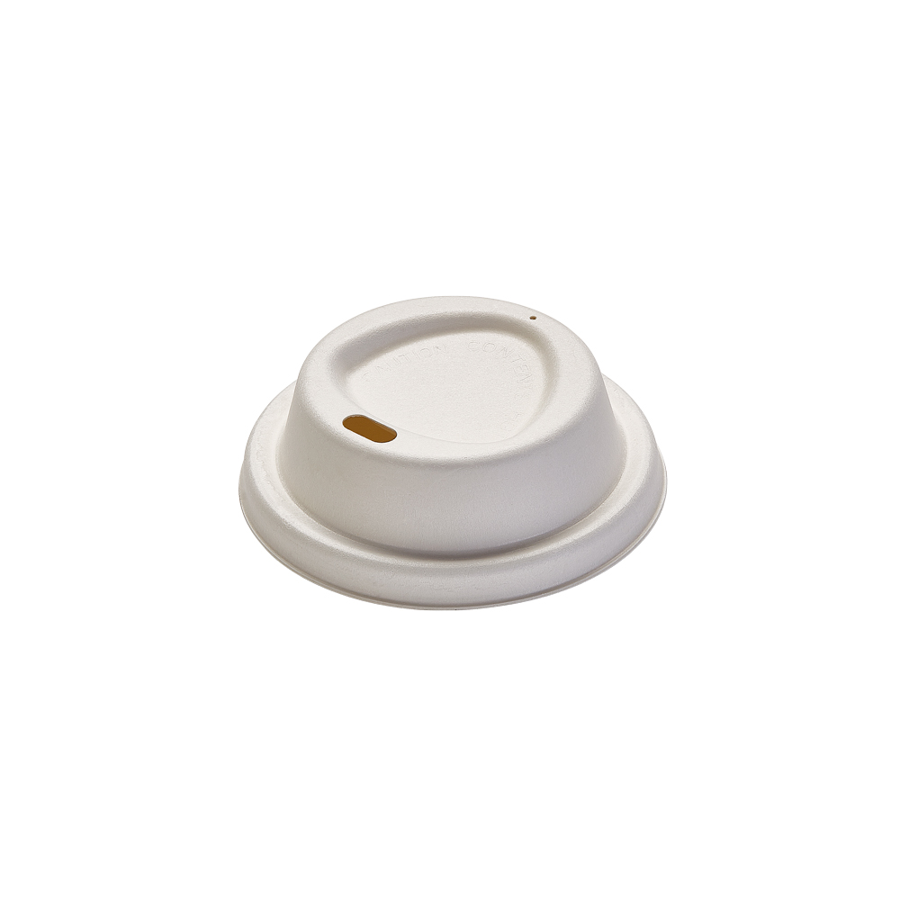 Lock Bagasse  till alla kaffebägare 23-25cl 80mm