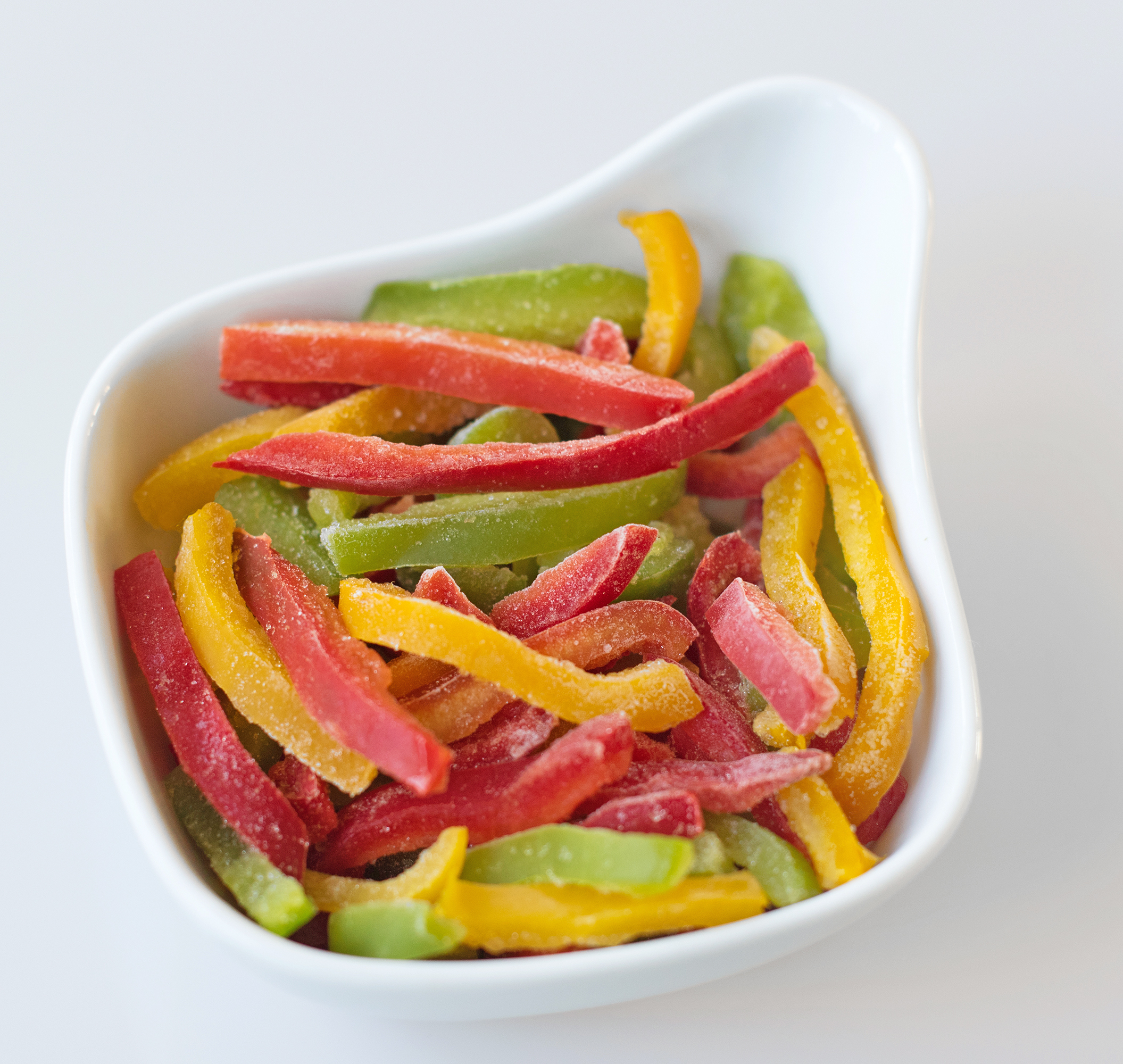 Paprikablandning Strimlad