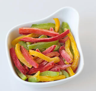 Paprikablandning Strimlad