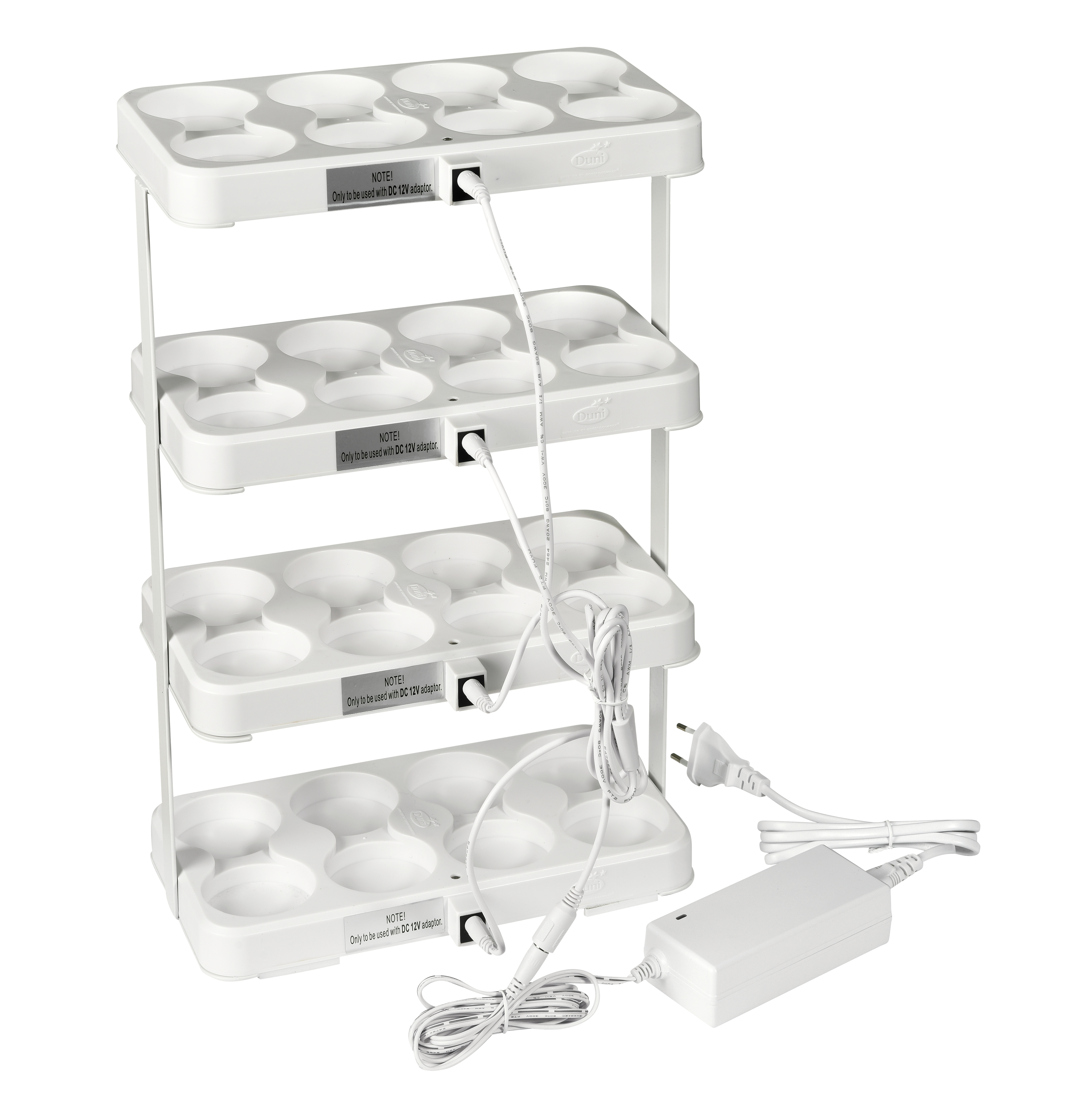 LED-laddningsstation för minilampa 32st
255x140x430mm vit