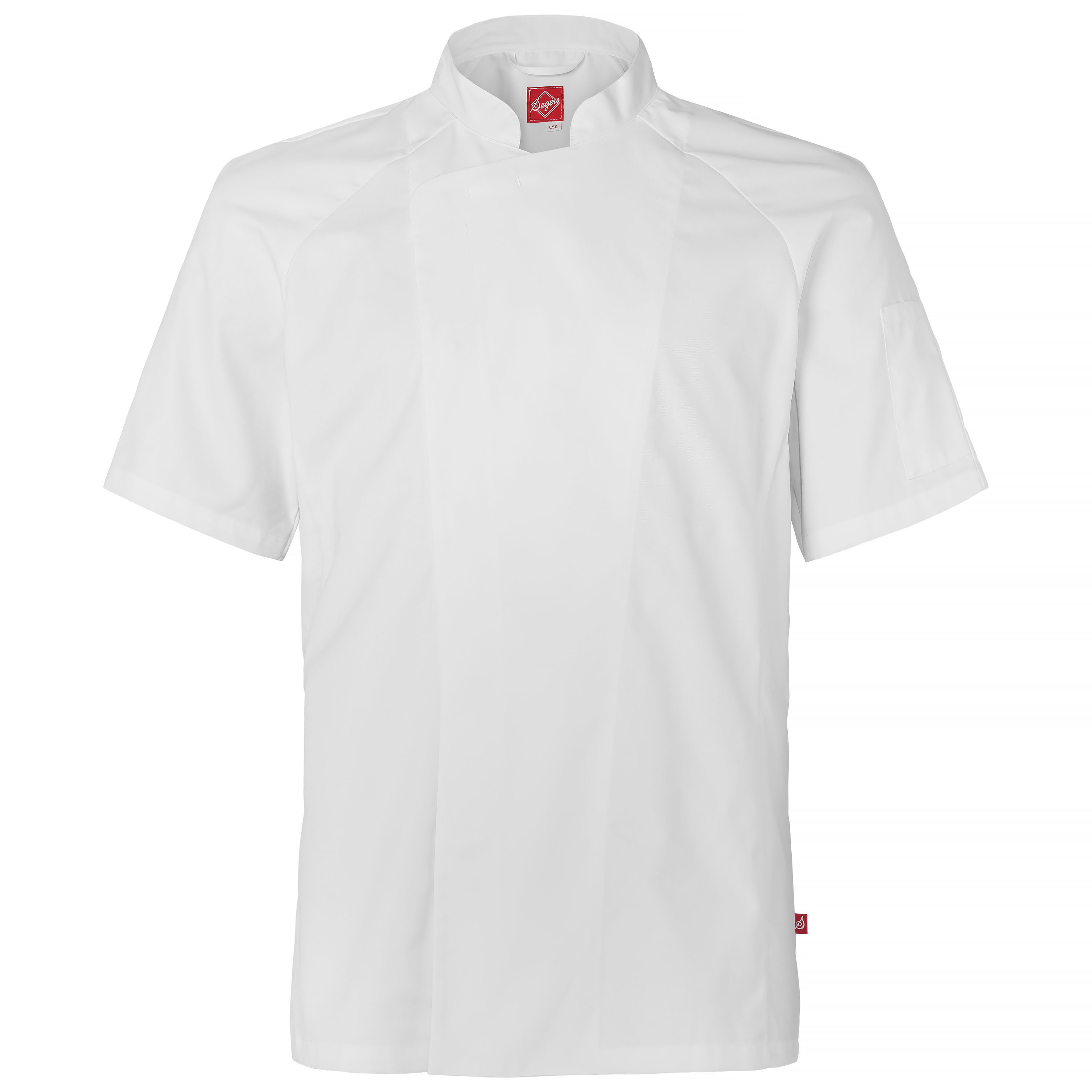 Kockrock 1003 kort ärm vit C54