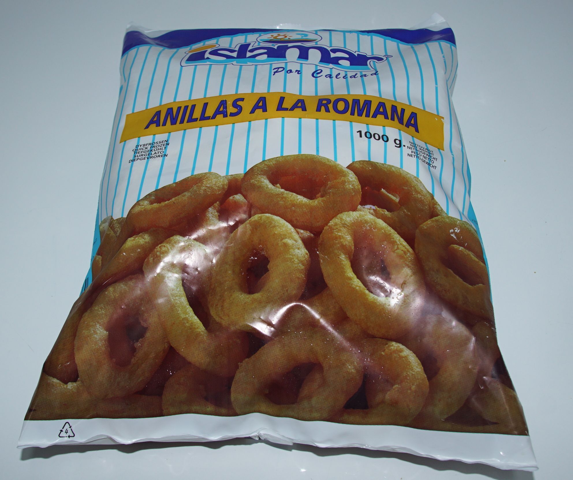 Bläckfiskringar Jumbo Panerade