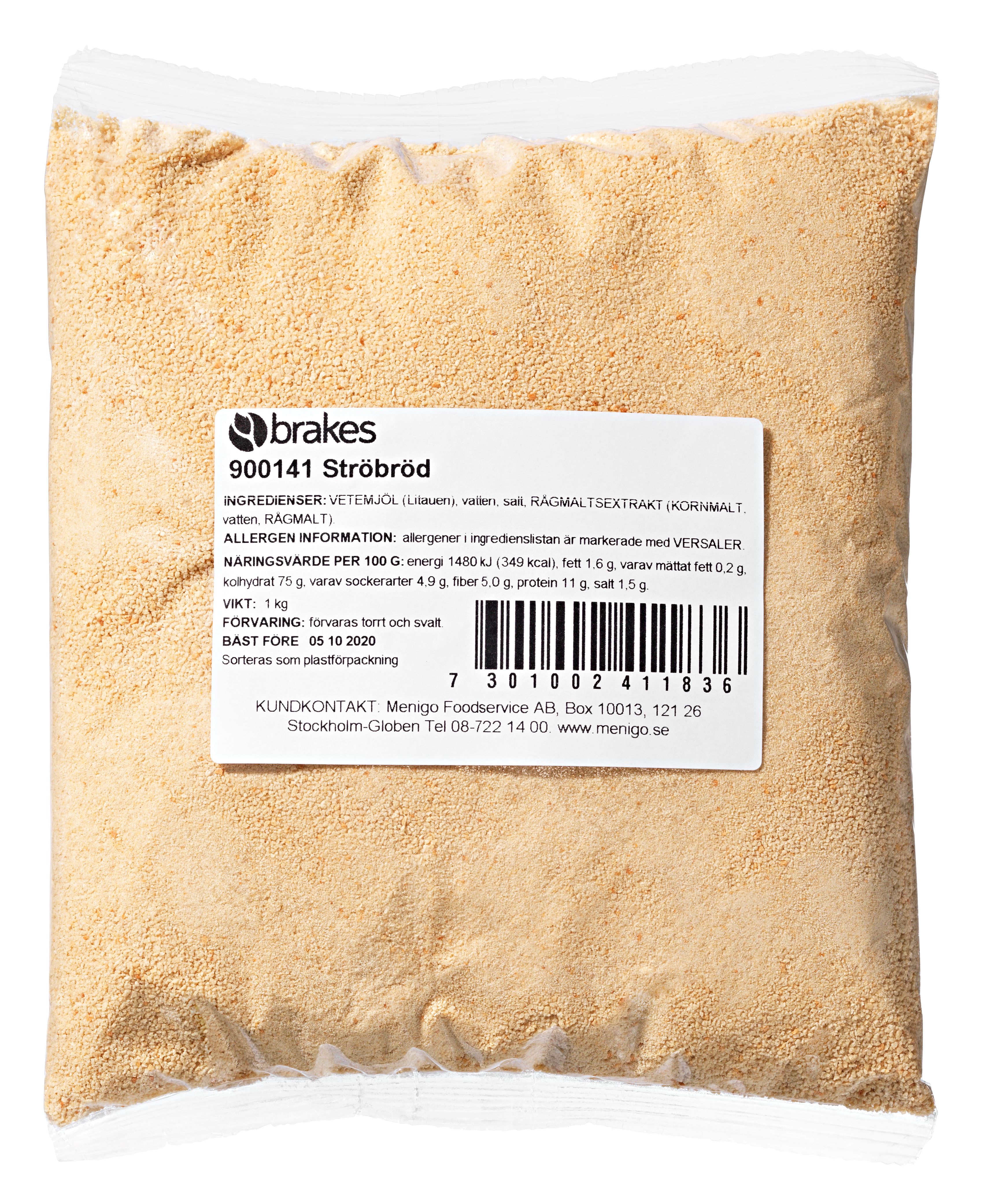 Ströbröd Osötat Laktosfri