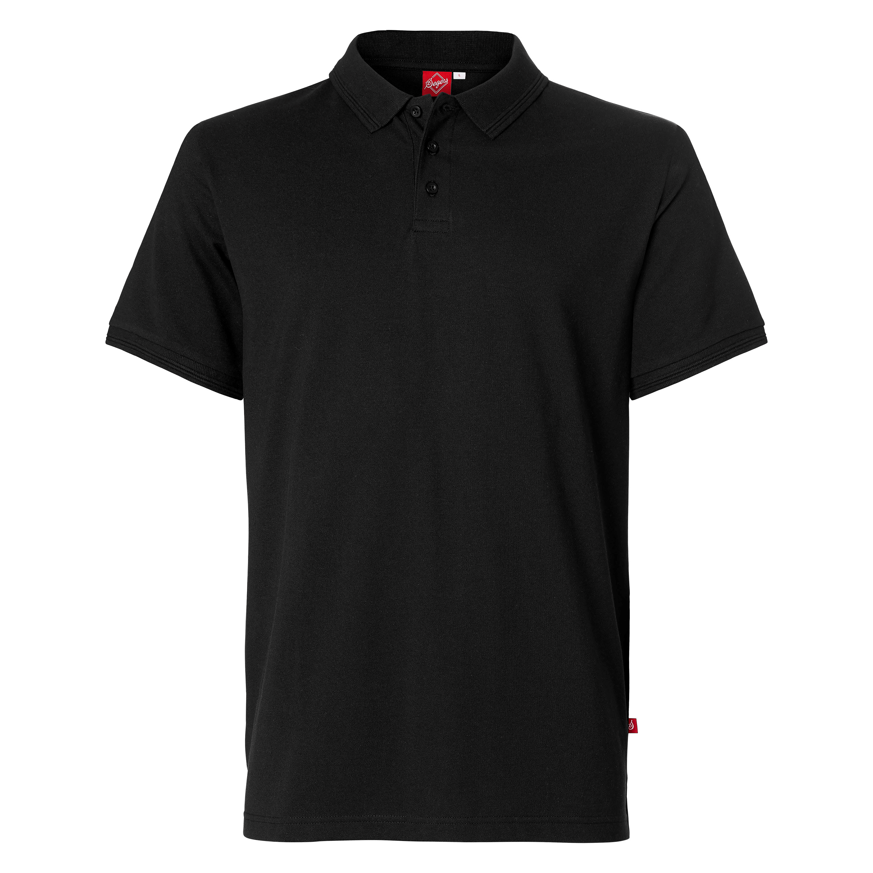 Pikétröja 6107 herr svart M