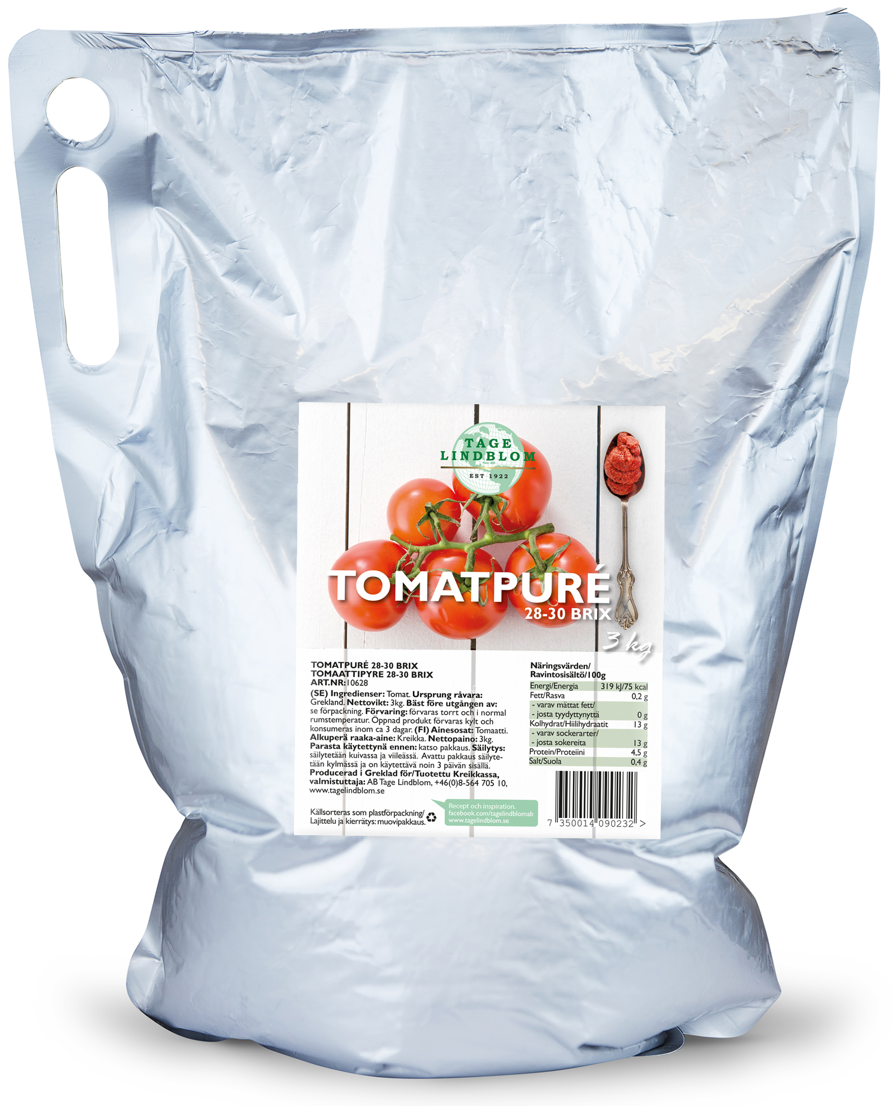 Tomatpure i Ståpåse