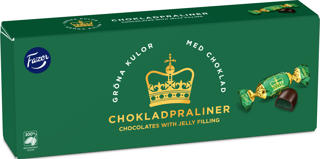 Gröna kulor Chokladpralin