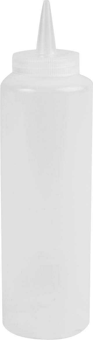 Dressingflaska Plast Klar 34cl