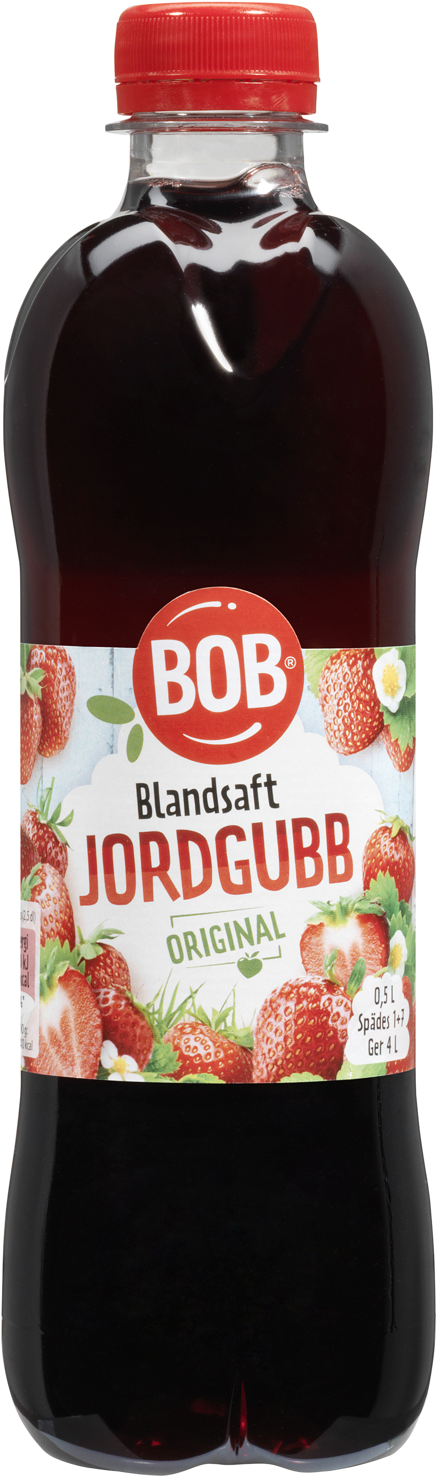 Blandsaft Jordgubb 1+7 PET